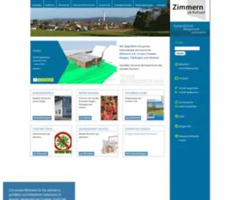 Zimmern-OR.de(Gemeinde Zimmern o.R) Screenshot