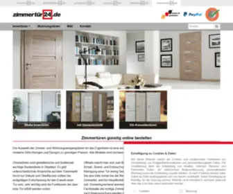Zimmertuer24.de(Zimmertuer 24) Screenshot