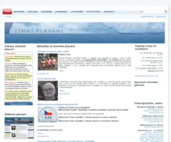 Zimni-Plavani.info(Zimní plavání) Screenshot