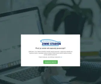 Zimnistadion.cz(Zimnistadion) Screenshot