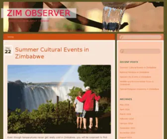 Zimobserver.com(zimobserver) Screenshot