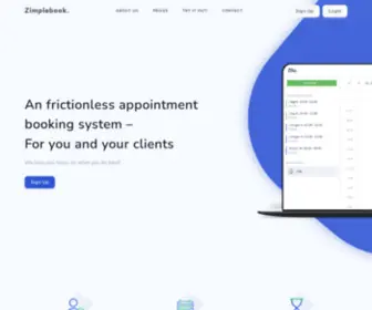Zimplebook.com(Appointment Booking System) Screenshot