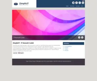 Zimplicit.se(Zimplicity is a virtue) Screenshot