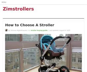 Zimstrollers.com(Zimstrollers) Screenshot