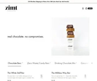 Zimtchocolates.com(Zimt Chocolates) Screenshot