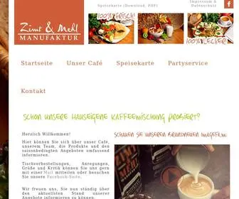 Zimtundmehl.de(Zimt & Mehl) Screenshot