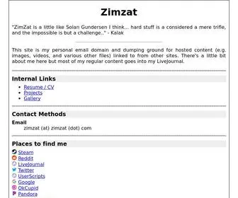 ZimZat.com(Zimzat) Screenshot