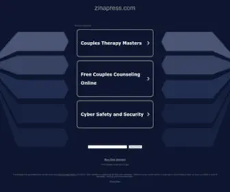 Zinapress.com(Zinapress) Screenshot