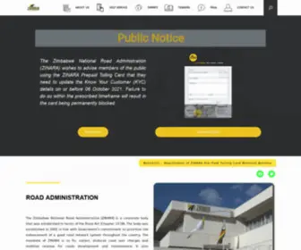 Zinara.co.zw(Zinara) Screenshot