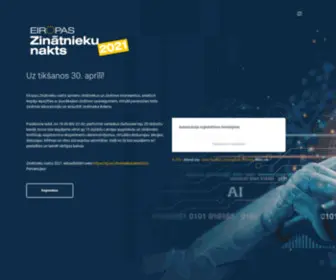 Zinatniekunakts2021.lv(Zinātnieku) Screenshot