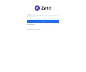 Zinc-APP.com(Zinc APP) Screenshot