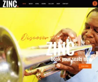 ZincJazz.com(Live Jazz) Screenshot