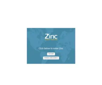 Zincmapser.com(Zinc MAPS) Screenshot