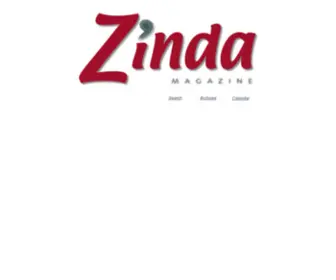 Zindamagazine.com(Zindamagazine) Screenshot