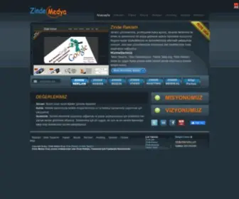 Zindemedya.com(Zinde Medya Grup) Screenshot