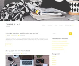 Zindering.be(Allround blog) Screenshot