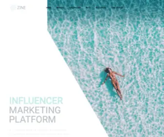 Zine.co(Influencer Marketing Platform for Brands) Screenshot