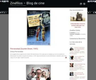 Zinefilos.com(Zinéfilos) Screenshot