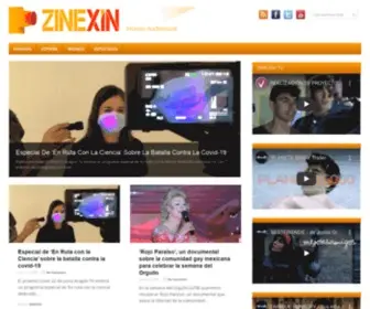 Zinexin.com(Mundo Audiovisual) Screenshot