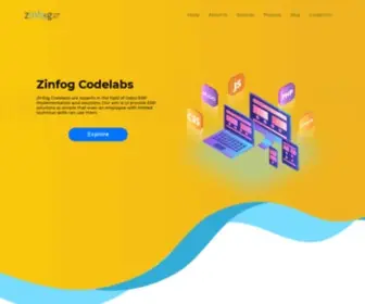 Zinfog.com(Zinfog Codelabs) Screenshot