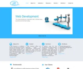 Zinfosolution.com(Z Info Solution) Screenshot