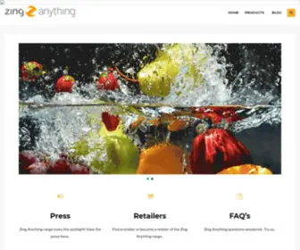 Zing-Anything.co.uk(Zing Anything) Screenshot