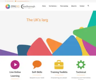 Zing365.co.uk(Insurance Compliance Training) Screenshot
