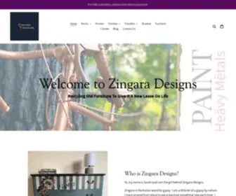 Zingaradesigns.com.au(Zingara Designs) Screenshot