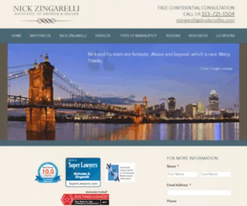 Zingarellilaw.com(Zingarellilaw) Screenshot
