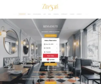 Zingari.com(Zingari Ristorante) Screenshot