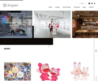 Zingarokk.com(Zingaro official Web) Screenshot
