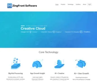 Zingfront.com(ZingFront) Screenshot