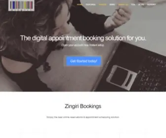 Zingiri.com(E-commerce) Screenshot
