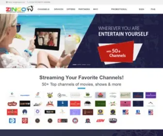 Zingotv.com(Online USA channels) Screenshot