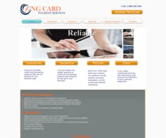 Zingpayments.com(Zing Card Payment Systesms) Screenshot