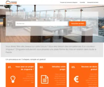 Zinguerie-Toiture.com(Tous les couvreurs) Screenshot
