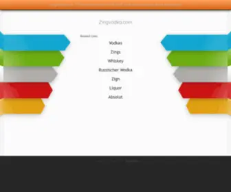 ZingVodka.com(ZingVodka) Screenshot