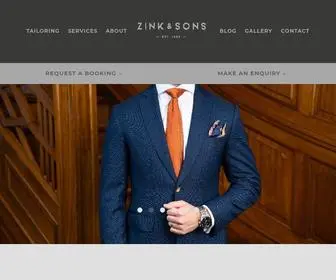 Zinkandsons.com.au(Zink and Sons) Screenshot