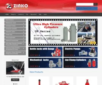 Zinko.com(Zinko hydraulic jack) Screenshot