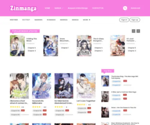 Zinmanga.com(Read manga free online and update daily) Screenshot