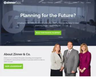 Zinnerco.com(Zinner & Co) Screenshot