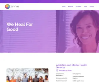 Zinniahealth.com(Zinnia Health) Screenshot