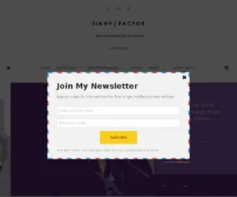 Zinnyfactor.com(Zinny Factor) Screenshot