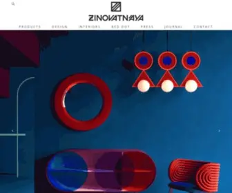 Zinovatnaya.com(DESIGN) Screenshot