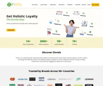 Zinrelo.com(Enterprise-grade, Loyalty Rewards Platform) Screenshot