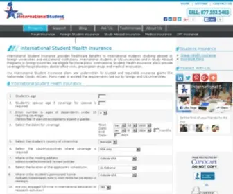 Zinternationalstudent.com(International Student Health Insurance in USA) Screenshot