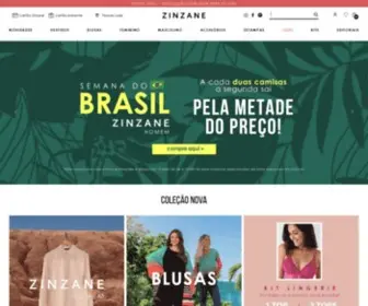 Zinzane.com.br(Loja de Roupas Femininas) Screenshot
