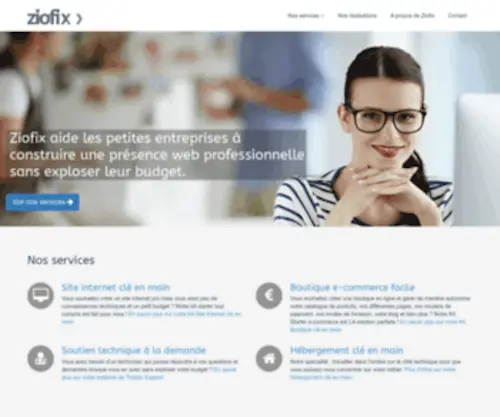 Ziofix.net(Conseils et sites web pour petites entreprises) Screenshot