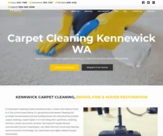 Zioncarpetcleaning.com(Best rated Kennewick carpet cleaning. Offering an all) Screenshot