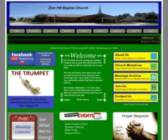 Zionhillbuford.org(Zion Hill Baptist Church) Screenshot